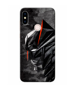 Batman Black Side Face Redmi Note 5 Pro Back Cover