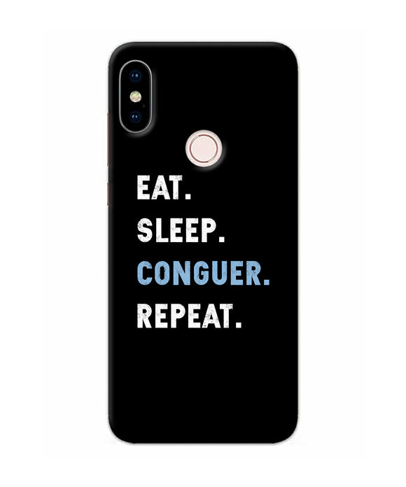 Eat Sleep Quote Redmi Note 5 Pro Back Cover