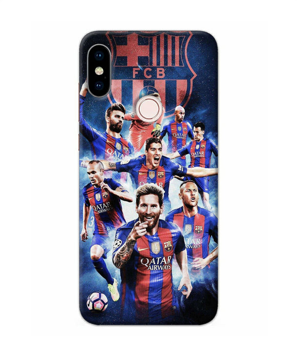 Messi Fcb Team Redmi Note 5 Pro Back Cover