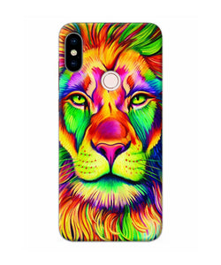 Lion Color Poster Redmi Note 5 Pro Back Cover