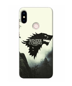 Winter Coming Stark Redmi Note 5 Pro Back Cover