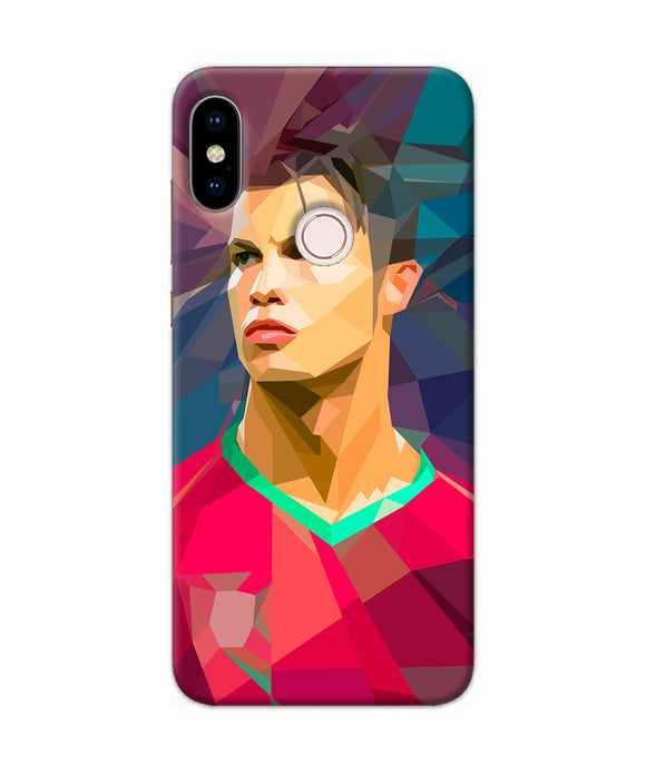 Abstract Ronaldo Redmi Note 5 Pro Back Cover