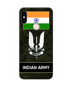 Indian Flag Balidan Logo Redmi Note 5 Pro Back Cover