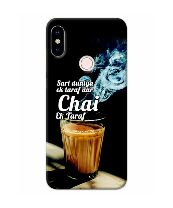 Chai Ek Taraf Quote Redmi Note 5 Pro Back Cover