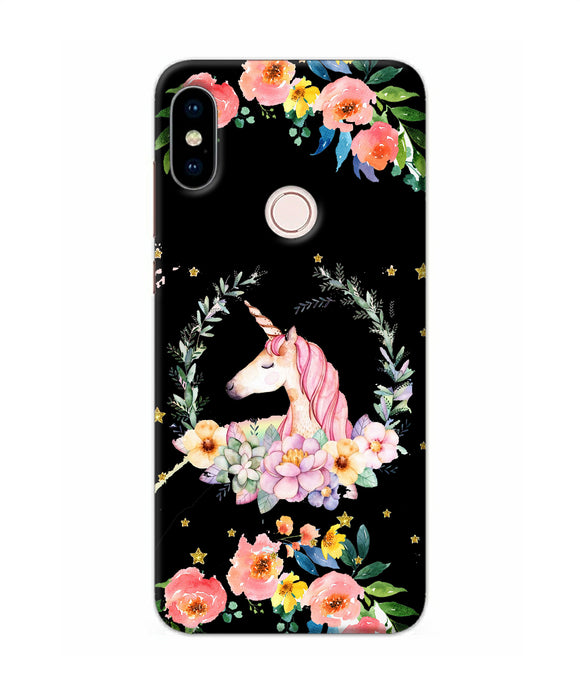 Unicorn Flower Redmi Note 5 Pro Back Cover