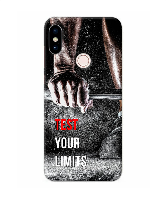 Test Your Limit Quote Redmi Note 5 Pro Back Cover