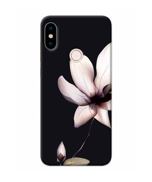 Flower White Redmi Note 5 Pro Back Cover