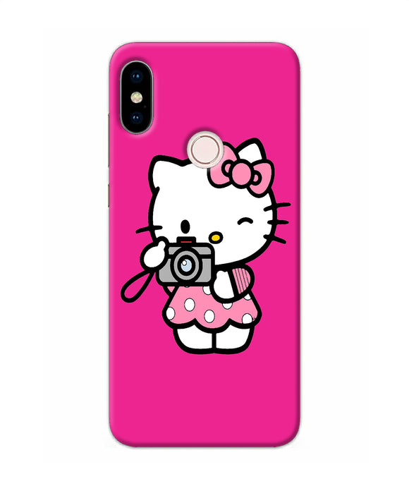 Hello Kitty Cam Pink Redmi Note 5 Pro Back Cover
