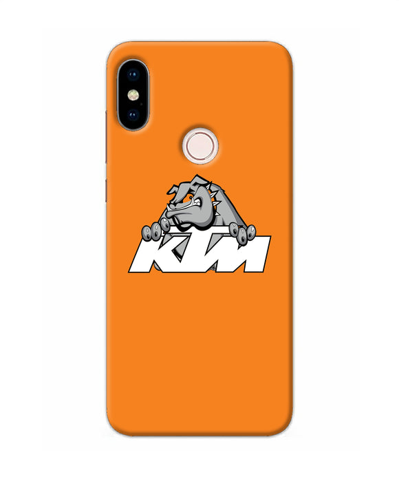 Ktm Dog Logo Redmi Note 5 Pro Back Cover
