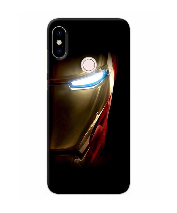 Ironman Half Face Redmi Note 5 Pro Back Cover