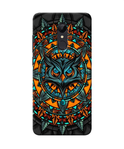 Angry Owl Art Redmi Note 5 Back Cover