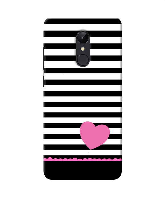 Abstract Heart Redmi Note 5 Back Cover