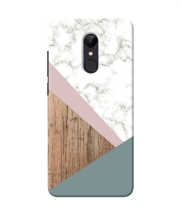 Marble Wood Abstract Redmi Note 5 Back Cover