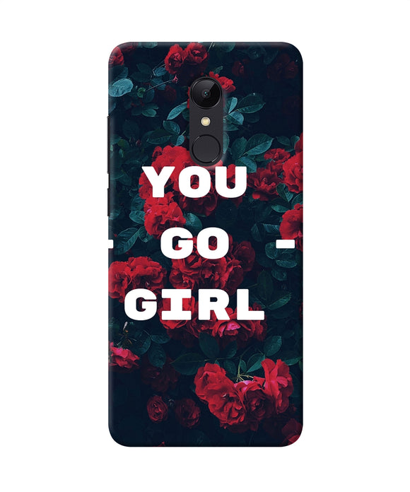 You Go Girl Redmi Note 5 Back Cover