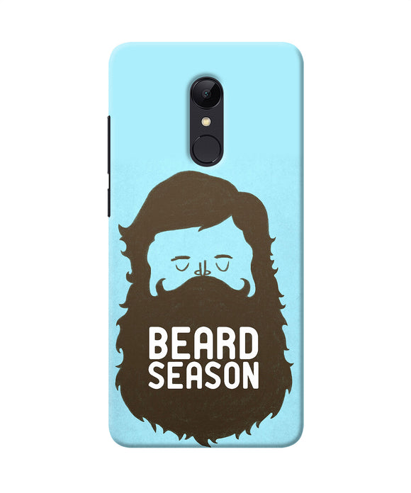 Beard Season Redmi Note 5 Back Cover