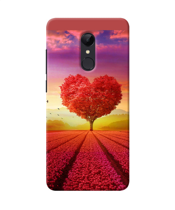 Natural Heart Tree Redmi Note 5 Back Cover