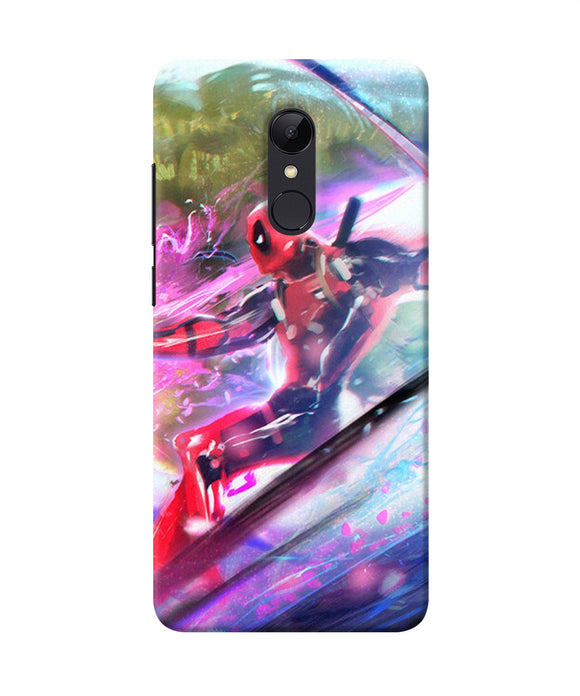 Deadpool Super Hero Redmi Note 5 Back Cover