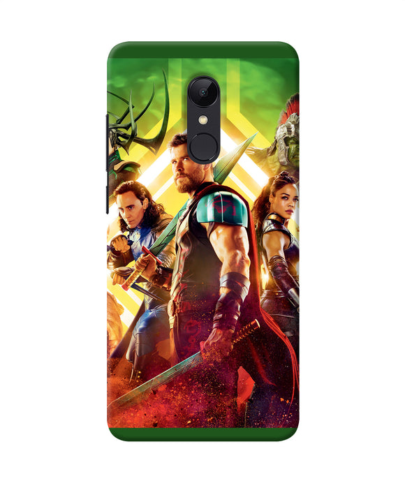 Avengers Thor Poster Redmi Note 5 Back Cover