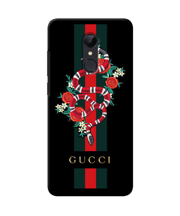 Gucci Poster Redmi Note 5 Back Cover