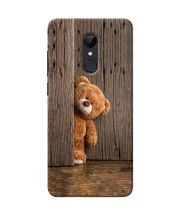 Teddy Wooden Redmi Note 5 Back Cover