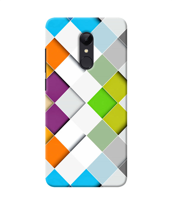 Abstract Color Box Redmi Note 5 Back Cover