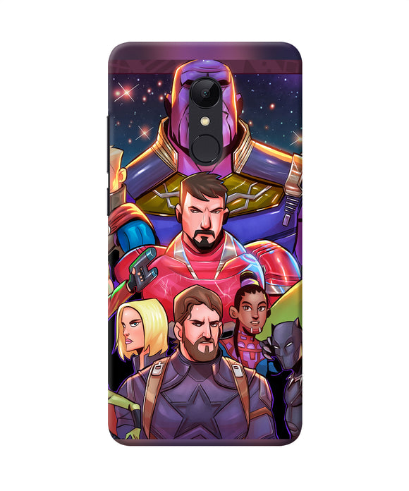 Avengers Animate Redmi Note 5 Back Cover