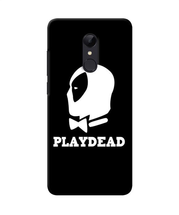 Play Dead Redmi Note 5 Back Cover