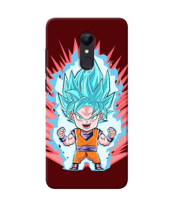 Goku Little Character Redmi Note 5 Back Cover
