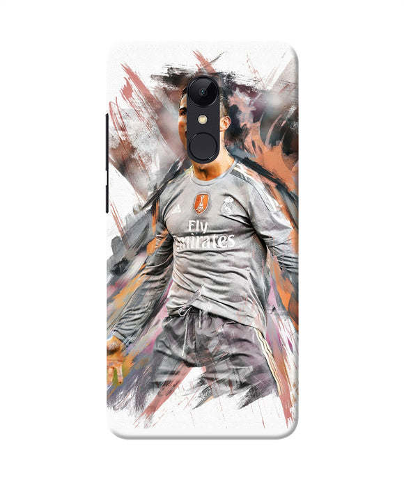 Ronaldo Poster Redmi Note 5 Back Cover