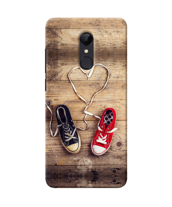 Shoelace Heart Redmi Note 5 Back Cover