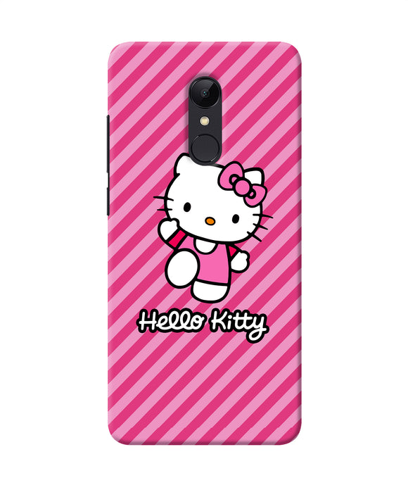 Hello Kitty Pink Redmi Note 5 Back Cover