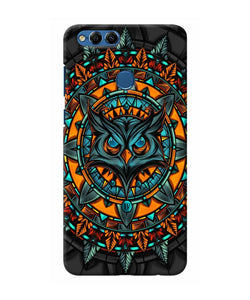 Angry Owl Art Honor 7x Back Cover