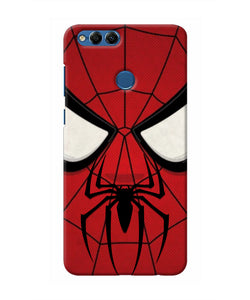 Spiderman Face Honor 7X Real 4D Back Cover