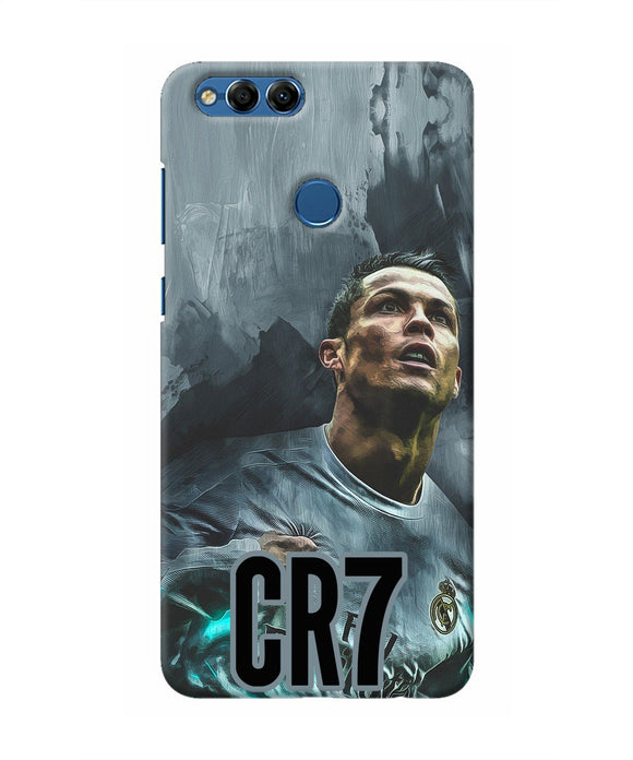 Christiano Ronaldo Grey Honor 7X Real 4D Back Cover