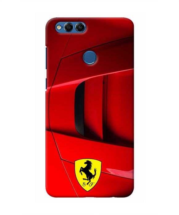 Ferrari Car Honor 7X Real 4D Back Cover