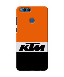 KTM Colorblock Honor 7X Real 4D Back Cover