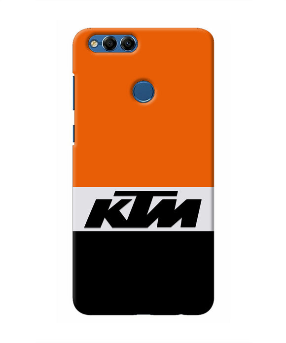 KTM Colorblock Honor 7X Real 4D Back Cover