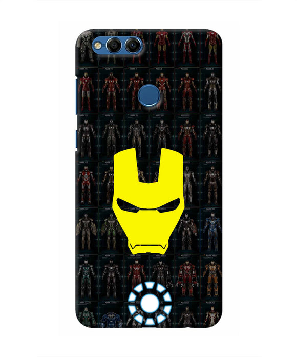 Iron Man Suit Honor 7X Real 4D Back Cover
