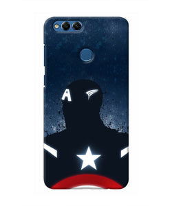 Captain america Shield Honor 7X Real 4D Back Cover