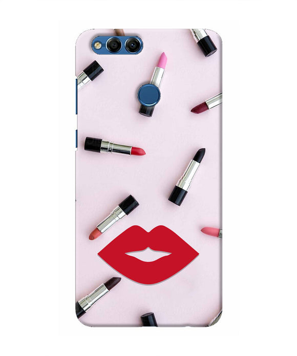 Lips Lipstick Shades Honor 7X Real 4D Back Cover