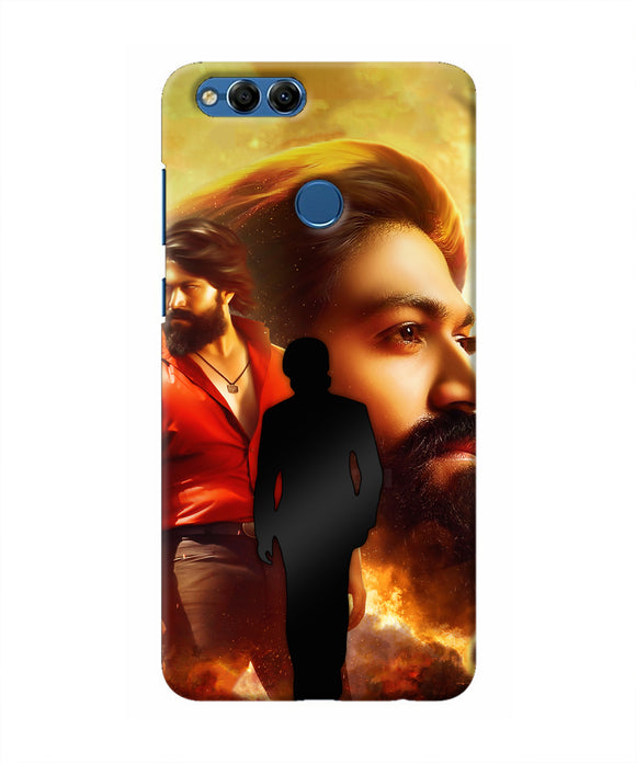 Rocky Bhai Walk Honor 7X Real 4D Back Cover