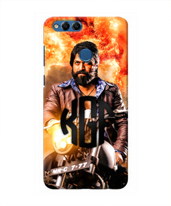 Rocky Bhai on Bike Honor 7X Real 4D Back Cover