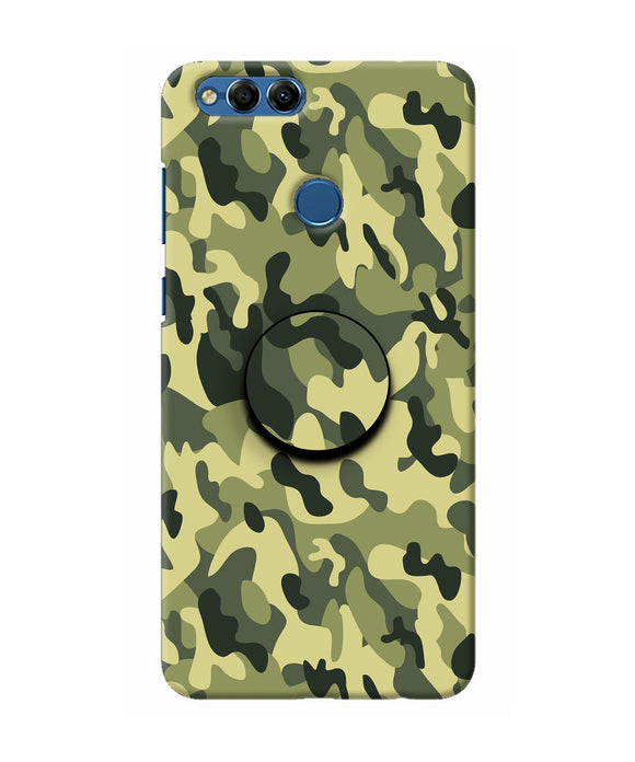 Camouflage Honor 7X Pop Case