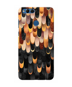 Abstract Wooden Rug Honor 7x Back Cover