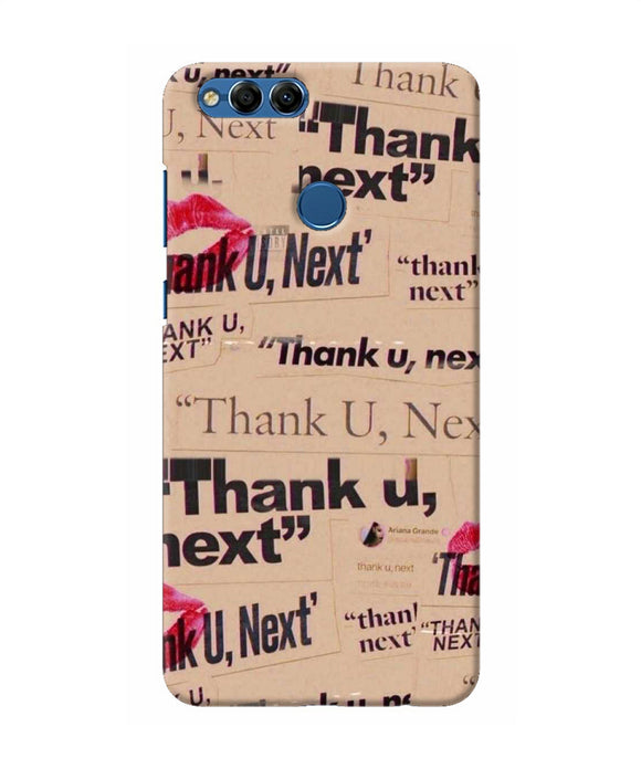 Thank You Next Honor 7x Back Cover
