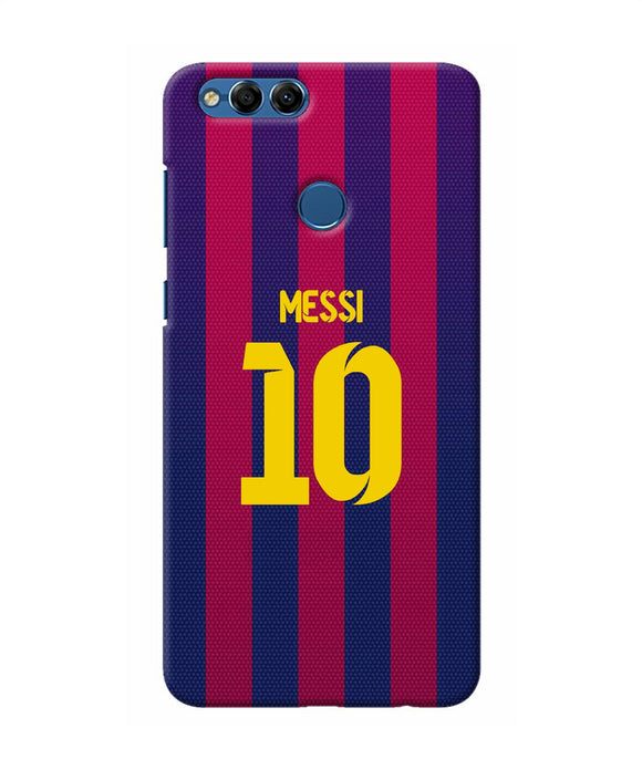 Messi 10 Tshirt Honor 7x Back Cover