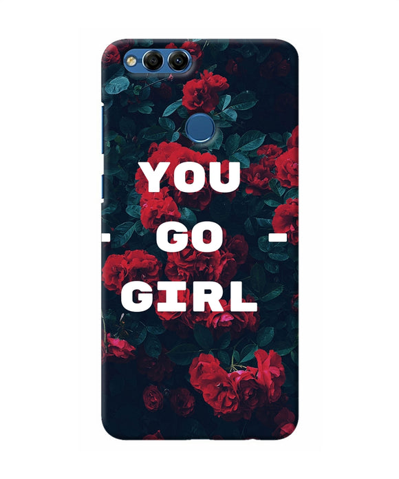 You Go Girl Honor 7x Back Cover