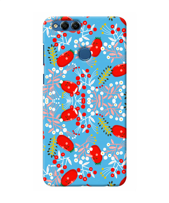 Small Red Animation Pattern Honor 7x Back Cover