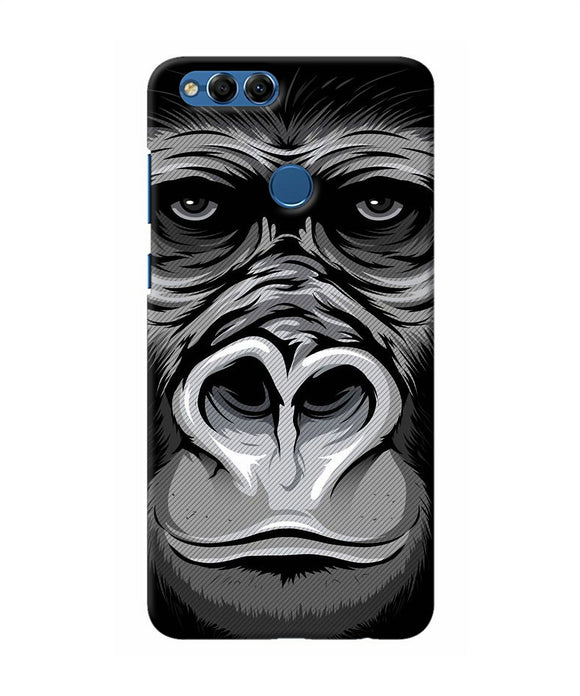 Black Chimpanzee Honor 7x Back Cover