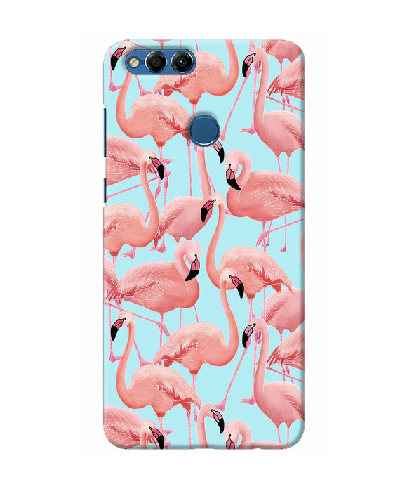 Abstract Sheer Bird Print Honor 7x Back Cover